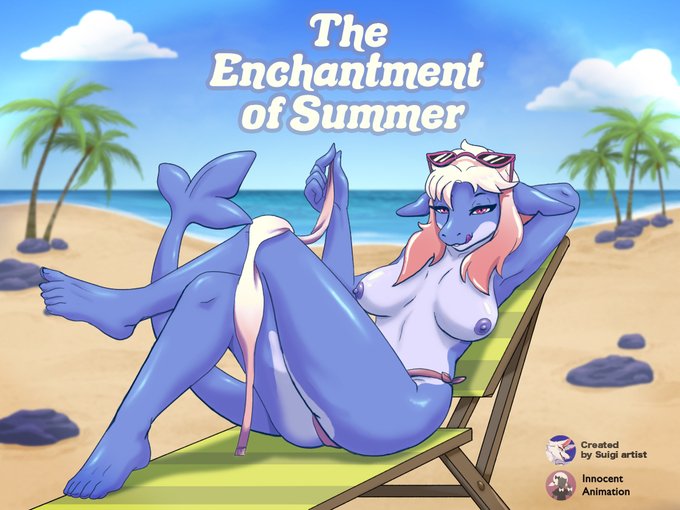Hi everyone, &ldquo;The enchantment of summer&rdquo; English uncensored version is here! https://t.co/aQImBrkFCa Japanese