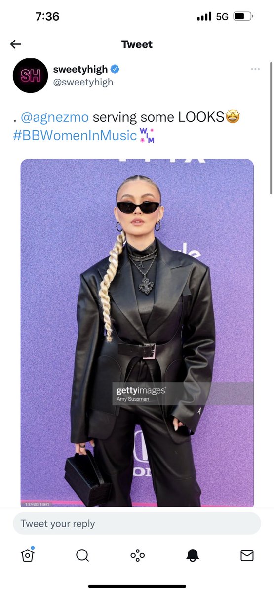 AGNEZ MO tweet media