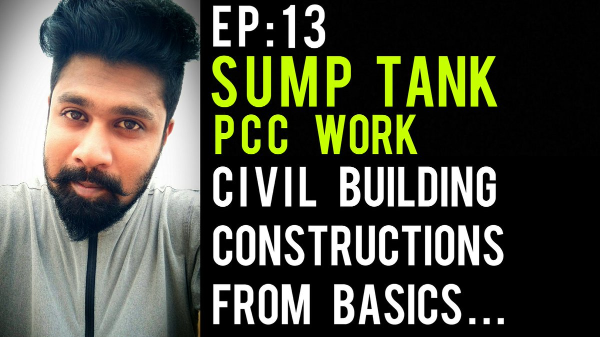 _Ungalil_Oruvan's tweet image. Ep 13 - Sump Tank PCC Work | Building Constructions Site Experience &amp;amp; Practical Knowledge
👇👇👇
youtu.be/4IoZZ-SUsQY

#siteexperience #siteknowledge #civilengineer