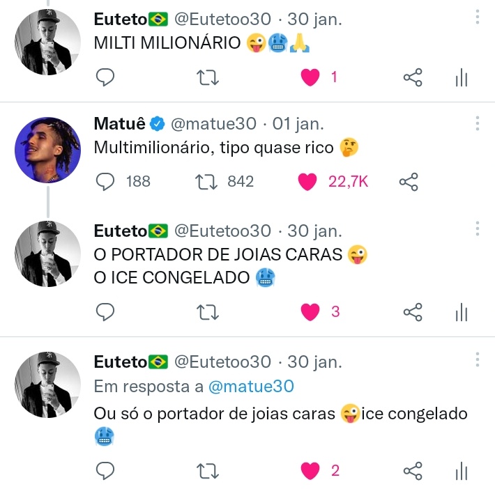 Eutetoo30's tweet photo. E QUE A GRANA NOIS MULTIPLICAR, O AMOR DESCARTA NÃO ENTRA NO BARALHO ♦ 💔@matue30 @matue30 https://t.co/NAB09URTng
