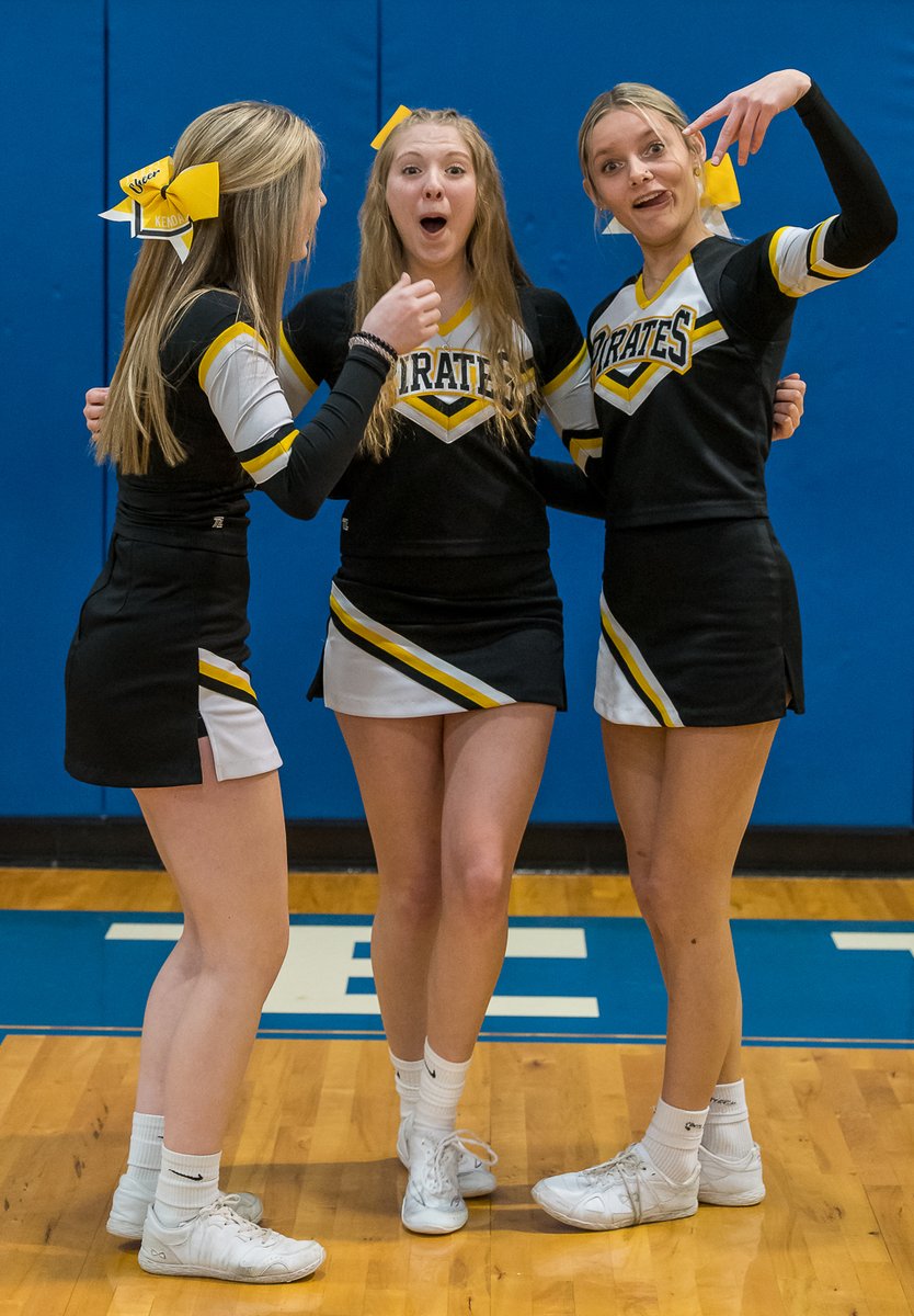 It's almost as if we haven't done this before .... There's generally one "character" in the group, but with this group there are three! The usual nonsense with <a href="/KendallGaspari/">kendall gaspari</a> <a href="/oliviatodd28/">Olivia Todd</a> and <a href="/DelaneyNixon1/">laney nixon</a>. <a href="/cheer_brhs/">BRHS Cheer</a>