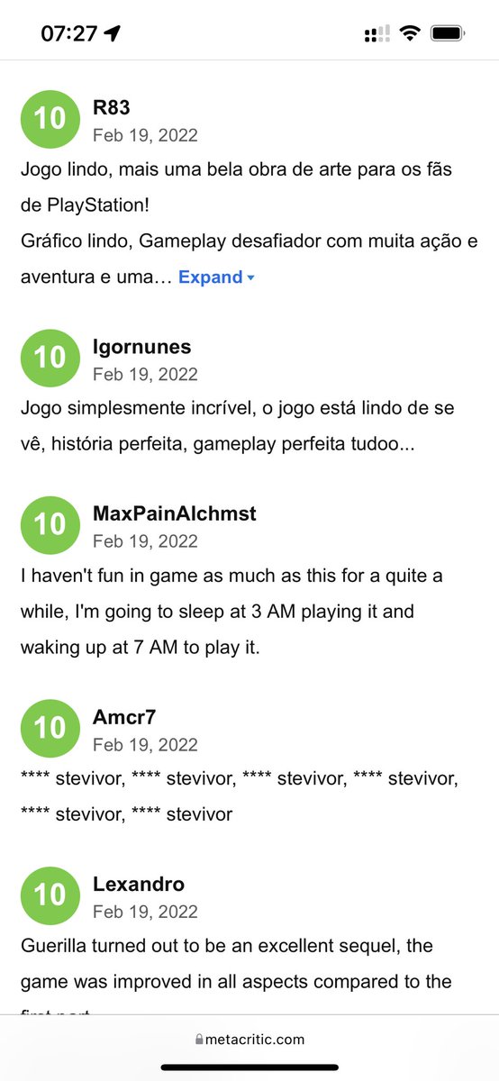 Если для фанатов Playstation хорайзон 10/10, то что же тогда, Тоха Логвинов не обманул? Есть реально оценка 12/10? Если честно я не понимаю почему у сонибоев любой высер их любимой (“эксклюзивной”) студии 10/10, вообще критического мышления нету, да?