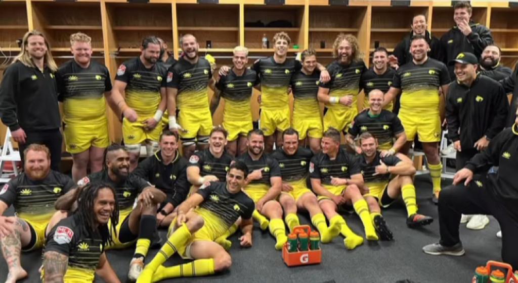 ScrumESPN's tweet photo. Con Nicolás #Solveyra y @AcoMoroni_95 como titulares, @Hou_Sabercats derrotó a @DallasJackals por 38-33 como visitante. 🇺🇸🏆
#MLR https://t.co/zEbjAGldY2