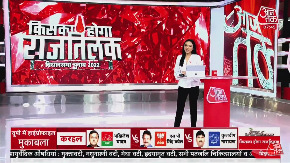 Nileshpal27's tweet photo. @malhotra_malika
#AajTak #voting #VotingRound3
#UPElections #PunjabElections https://t.co/QExZfYOYGy