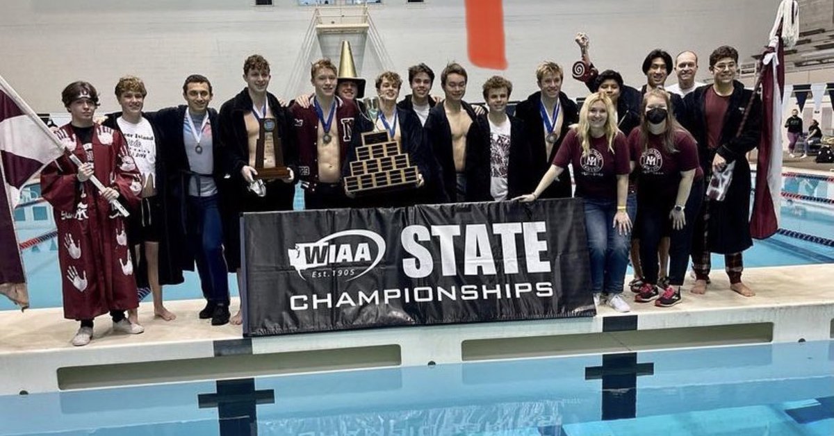 2022 State Champions Boys Swim and Dive! Congratulations 🏆