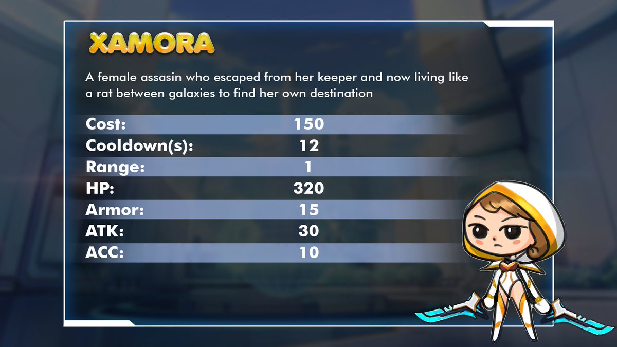 battlememe_io's tweet photo. A member of $BIN Universe, from @shibamonsTD and has been with #Battlememe since the very first day 🥰

Just meet Xamora, the deadly beauty 😍a female assassin who escape from her keeper and now living like a rat between galaxies to find her own destination ⚔️ https://t.co/Bg2In2r7qc