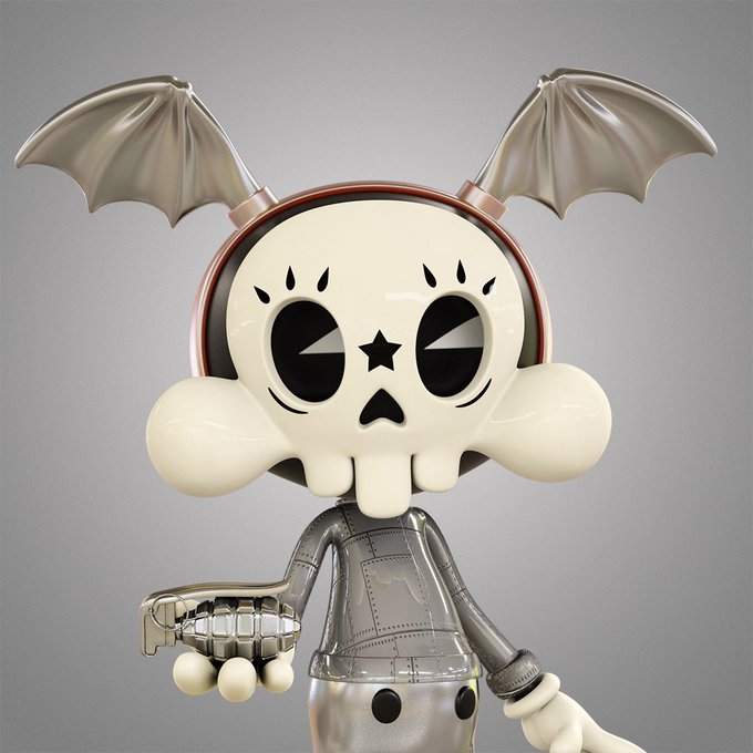 Thug__Dan's tweet photo. @SkulltoonsNFT This my favorite sneak peak so far https://t.co/XxRgD4OKRJ