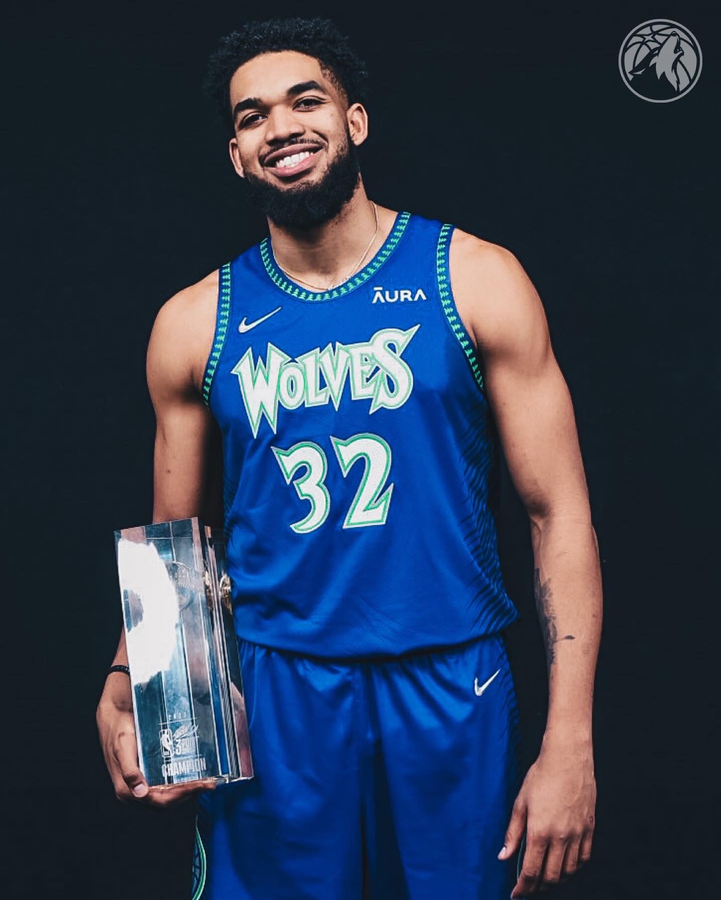 Karl Anthony Towns Minnesota Timberwolves 2019-2020 City Edition