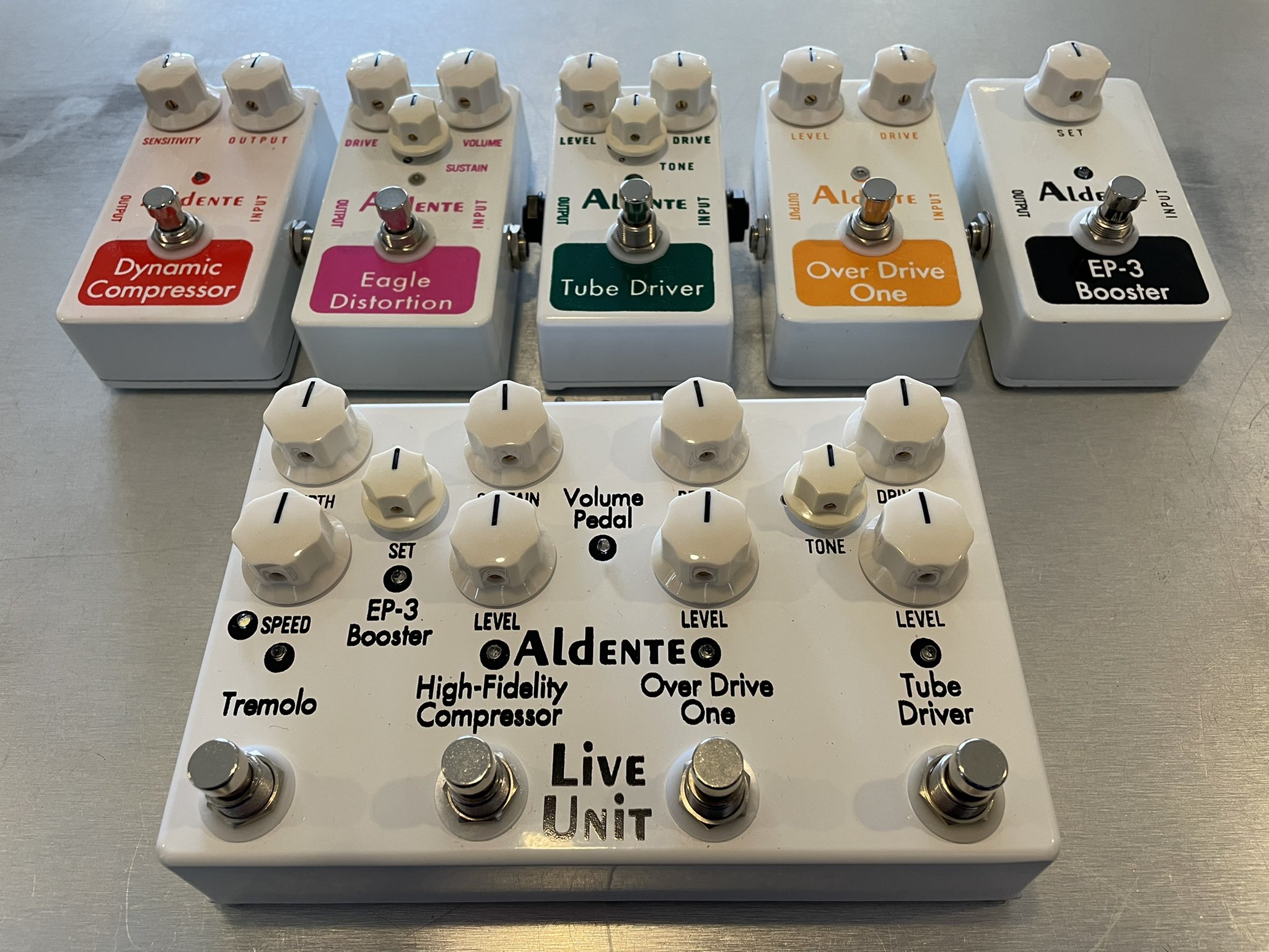 ギター Aldente Effects Tube Driver Aldente Effects Tube Driver（Effectrode Tube Drive — Anatomy