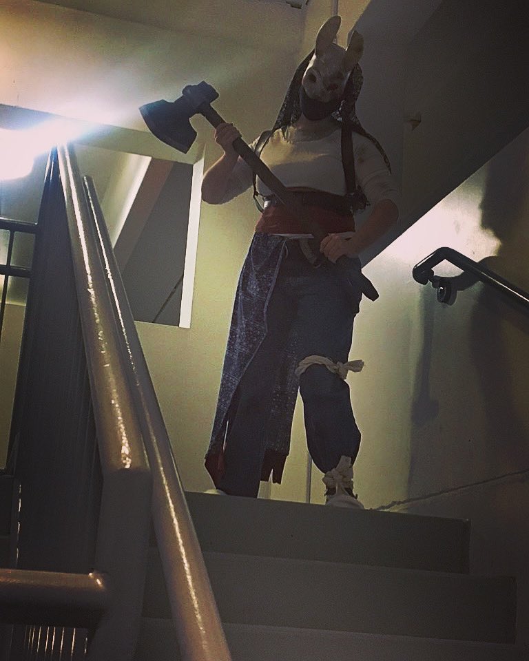 SamWaldenmeyer's tweet photo. @DeadByBHVR did a thing! Enjoy my #Huntress https://t.co/qUEHZ2PUv8