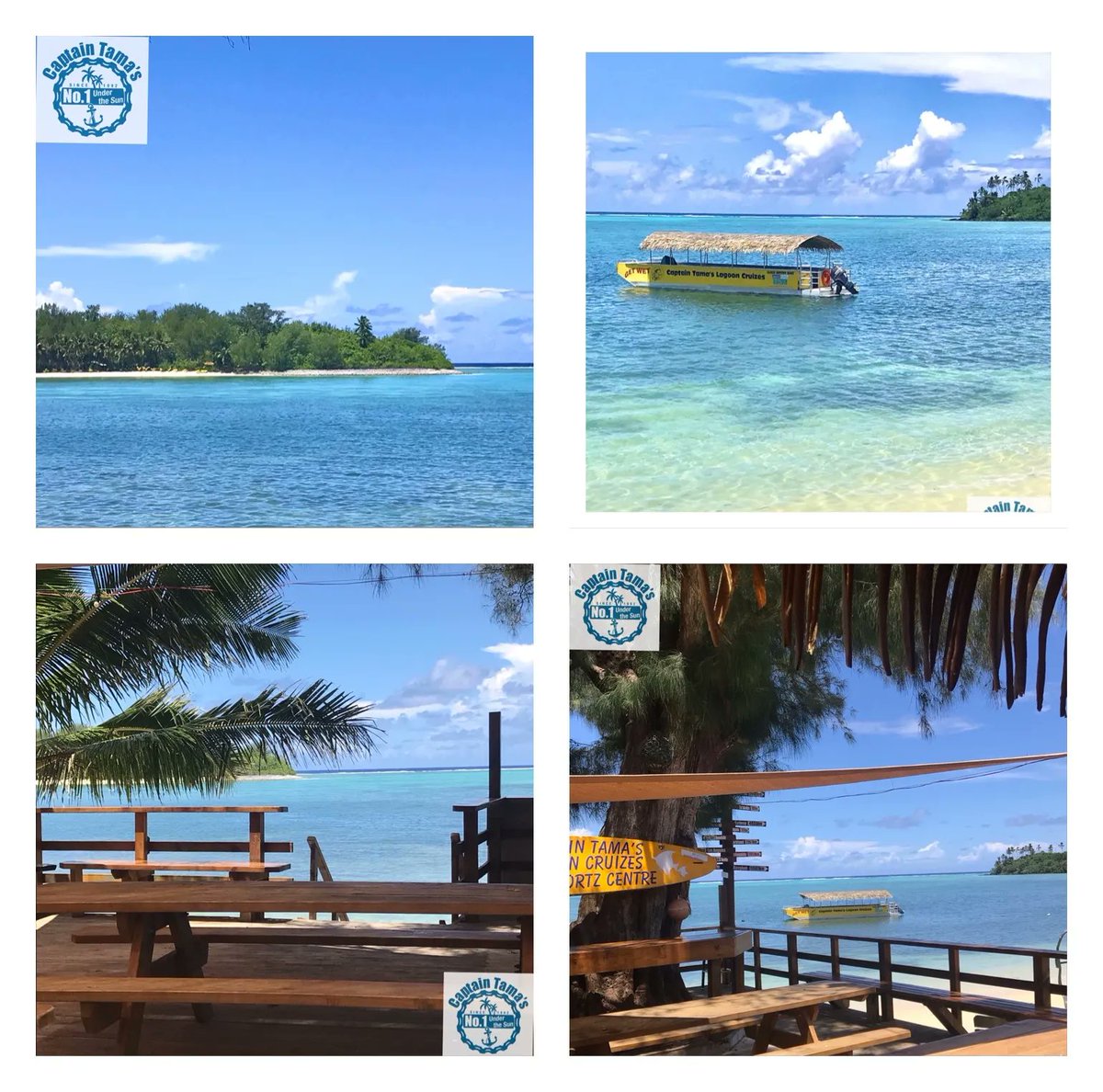 What a stunning day for water sports, suntanning and snorkelling 😎🏝☀️