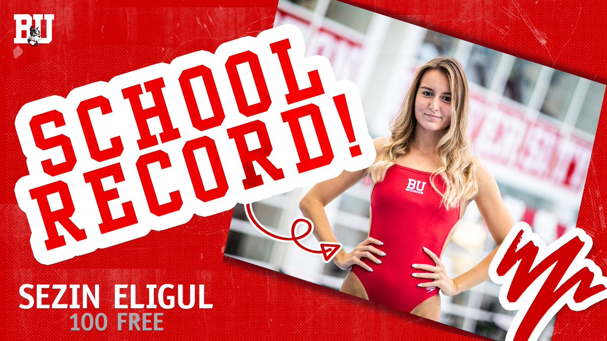BUAthletics's tweet photo. Congrats to @TerrierSwimDive's Sezin Eligul (100 free) &amp; Lara Mitchell (200 back) on breaking school records during the final night of the @PatriotLeague Championships! #ProudToBU 

Women's Recap: https://t.co/fA9CrhqQHt
Men's Recap: https://t.co/jLfqbfSPCw https://t.co/bjkv9X1fos