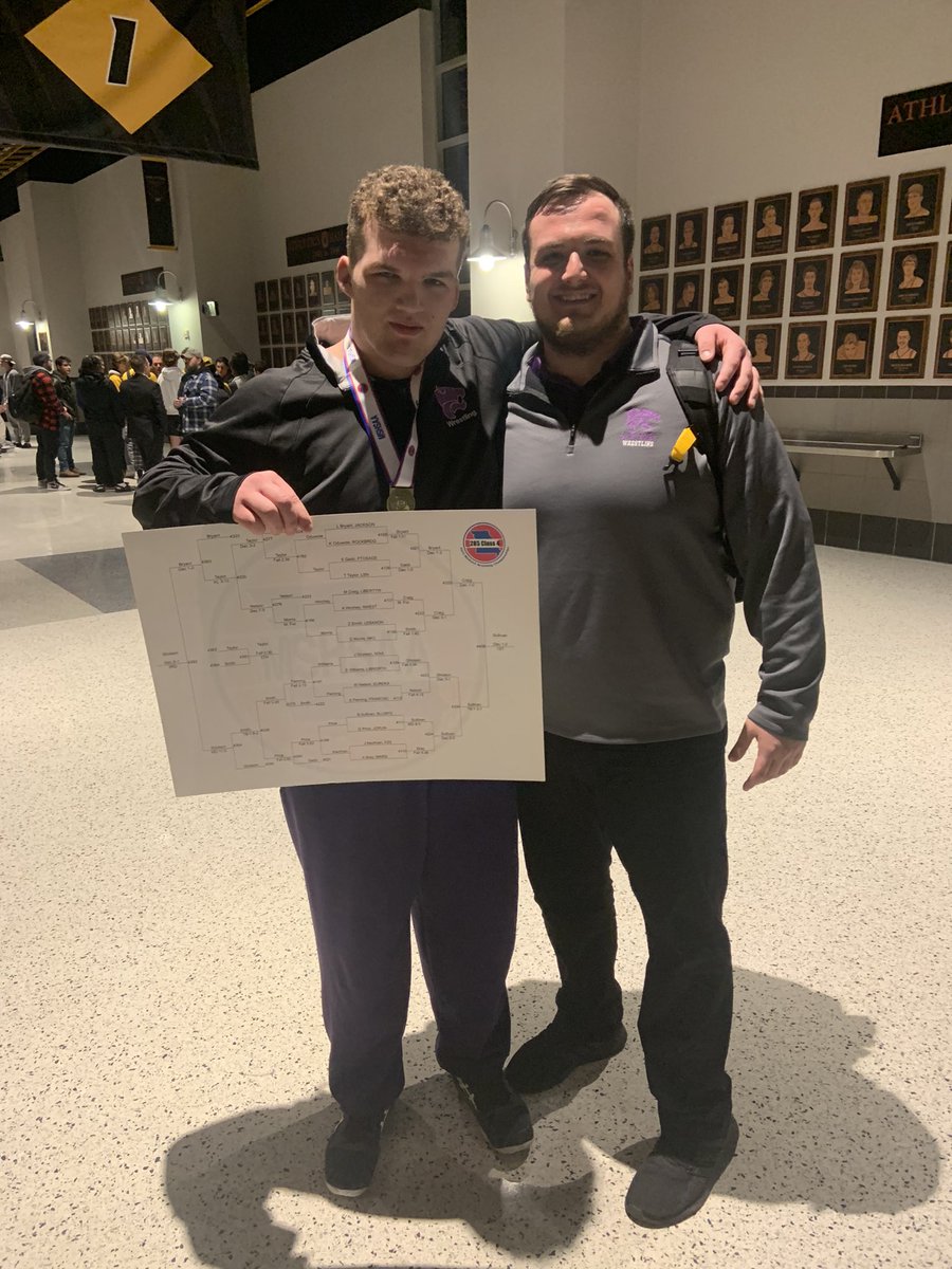 STATE CHAMP! Extremely proud of this young man! Congratulations Brock!