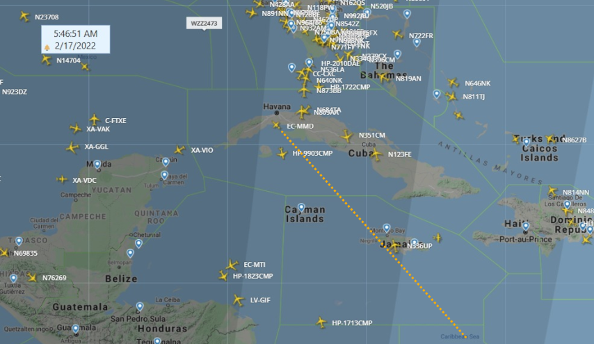 FlconEYES's tweet photo. Así entraba Miguel Fluxa Rossello dueño de Iberostar a Cuba el 17Febrero a las 5:46AM a Cuba. 
Salió el 18 siguiente día hacia Palma de Mayorca. 
EC-MMD | #ECMMD | Bombardier Global Express XRS
#HappeningNow #OSINTCuba #cuavion #Cuba #19Feb
https://t.co/Q9jlvmpjt3 https://t.co/ZLKicYCa5D