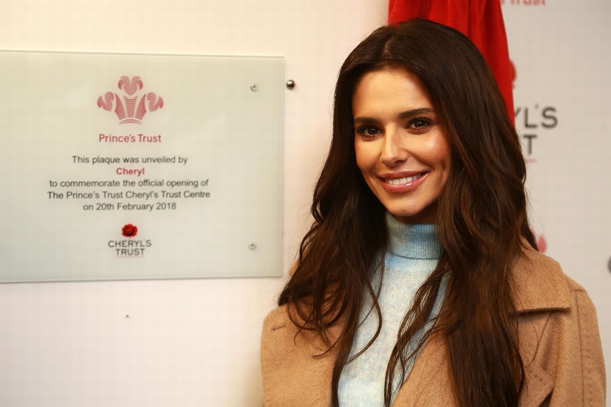 It’s been 4 years since Cheryl opened her first Cheryl’s Trust Centre in Newcastle to help save/change the lives of disadvantaged youth in her hometown. #CherylsTrust 🌹
