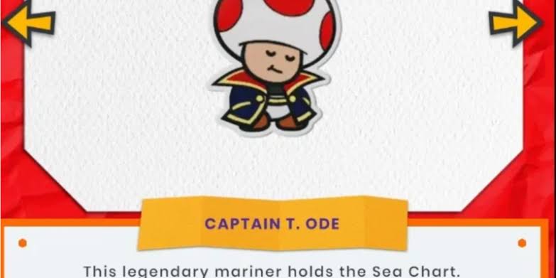 GrodusThe's tweet photo. I am baffled at how Origami King tried to introduce unique names like Captain T. Ode and King Shroomsess! Do they really need to add an unique name to an unique character?! DK64 had outsanding NPCs like Rabbit yet their names were easy to memorize! #DownWithTheMarioMandates https://t.co/Kvvvleo9mp