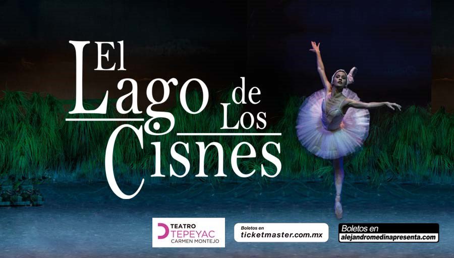 🦢 "𝐄𝐥 𝐋𝐚𝐠𝐨 𝐝𝐞 𝐥𝐨𝐬 𝐂𝐢𝐬𝐧𝐞𝐬, 𝐁𝐚𝐥𝐥𝐞𝐭" 🩰

Una coreografía espléndida, la fuerza de la música de Tchaikovsky y una inolvidable historia de amor se combinan para hacer una experiencia única.

𝐁𝐨𝐥𝐞𝐭𝐨𝐬 𝐲𝐚 𝐚 𝐥𝐚 𝐯𝐞𝐧𝐭𝐚 en taquilla y #Ticketmaster