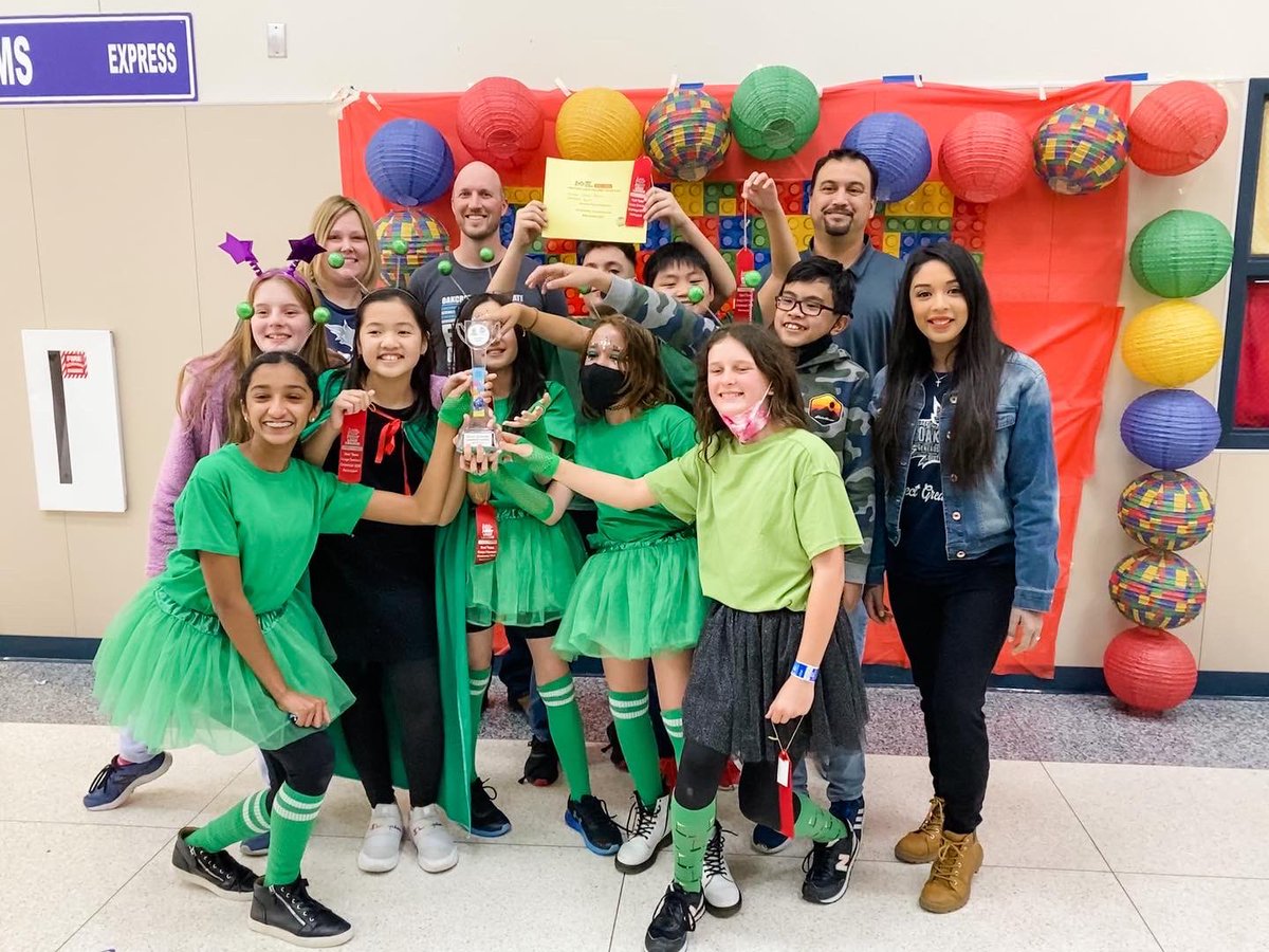marleneavazquez's tweet photo. Hard works pays off! The Chosen Aliens won the @firstlegoleague championship with the BEST SCORES overall!! Probotic Kids won the Rising Star award!! Both teams will be moving on! Couldn’t done this without @cyclinganderson @OISsciguy @MacScience_5 @RachelWeberFun 🤖 @TISDOIS https://t.co/bE8eVagdIk