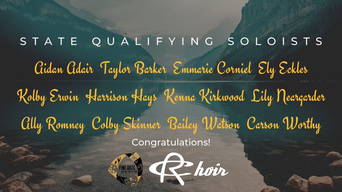 Congratulations to the 12 <a href="/RoyseCityHS/">Royse City HS</a> vocalists that qualified to represent <a href="/rcisdfinearts/">Royse City ISD Fine Arts</a> at the 2022 Texas State Solo and Ensemble Contest!