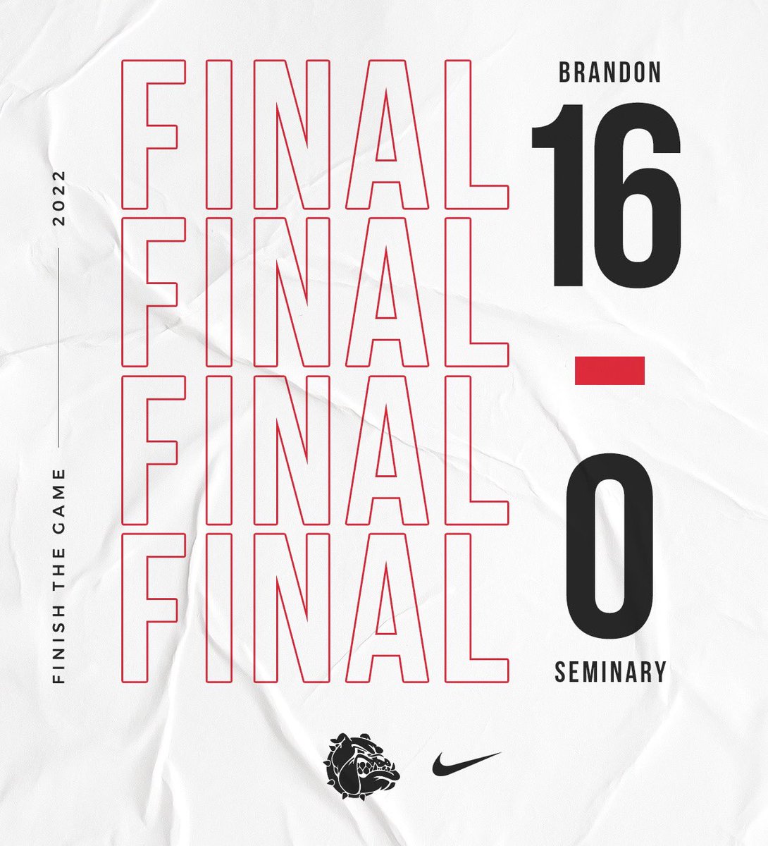 Diamond Dogs bats were on fire today behind <a href="/jlm_mccall/">Jacob</a> 4 inning shutout performance as they pick up the Win over Seminary. <a href="/BrandonBulldog2/">Brandon Bulldog Baseball</a> <a href="/bshields0244/">Brandon Shields</a> #finishthegame #29onme29on3 #nobarkallbite