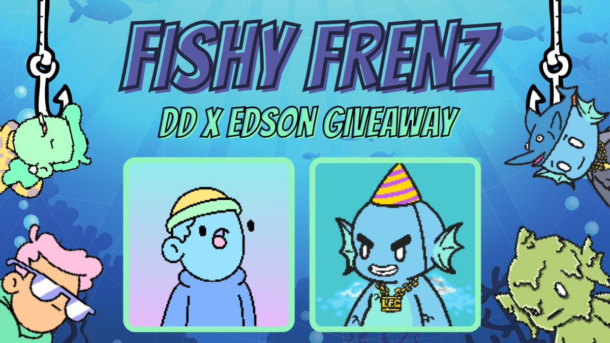 FeanorCrypto's tweet photo. 🚨#NFTGiveaway 🚨
To Celebrate the @FishyFrenzBSC  mint process they are giving 2 NFT.  

The Rules: 
Follow @FishyFrenzBSC @doodlezBSC  &amp; me  
Like /RT 
Tag 3 friends 
Join Tg: https://t.co/ysCEanh6Ah
2 Winners;

Lets grow #NFTCommunity  on #BSC.  #BSCGems  #NFTLAUNCH https://t.co/onuCV26s8t