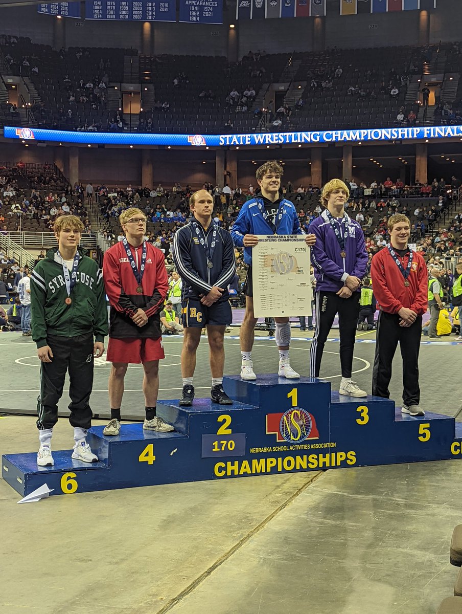 MHSgrapplers's tweet photo. Once a champion, forever a champion! Congrats Gavin Zoucha, Class C 170lb STATE CHAMP!!!! 🥇🏆💪⚓ #malcolmclippers #despertaferro https://t.co/z3fStMmfdD