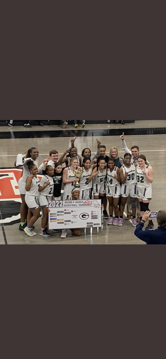 Lady Pack bring home the 5A Region 8 Championship!!!! So proud of our team for finishing region play strong at 16-0 bs region opponents! The hunt continues Tuesday at home💪🐺🏀 <a href="/KyleSandy355/">Kyle Sandy</a> @AugBball <a href="/AJCsports/">AJC Sports</a>