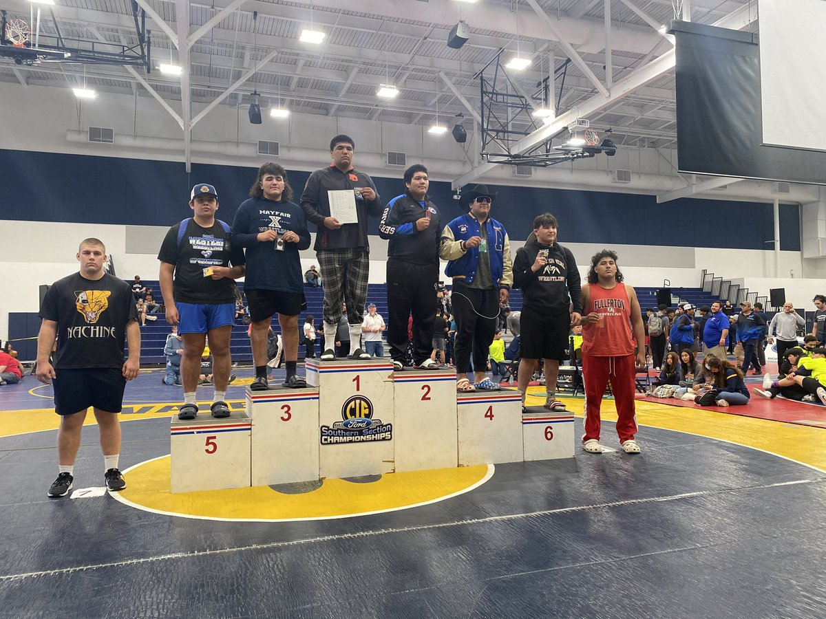 Our very own <a href="/levi_banuelos/">Levi Banuelos</a> is going to state for wrestling!!! #allin @fullertonwrestling great job coach Ferguso.