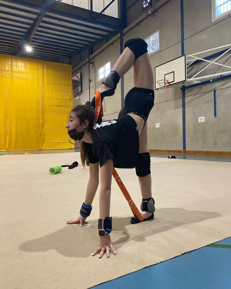 Exprimiendo al máximo los entrenamientos 💪🏼 
El periodo de competiciones está a punto de comenzar  💖🦋