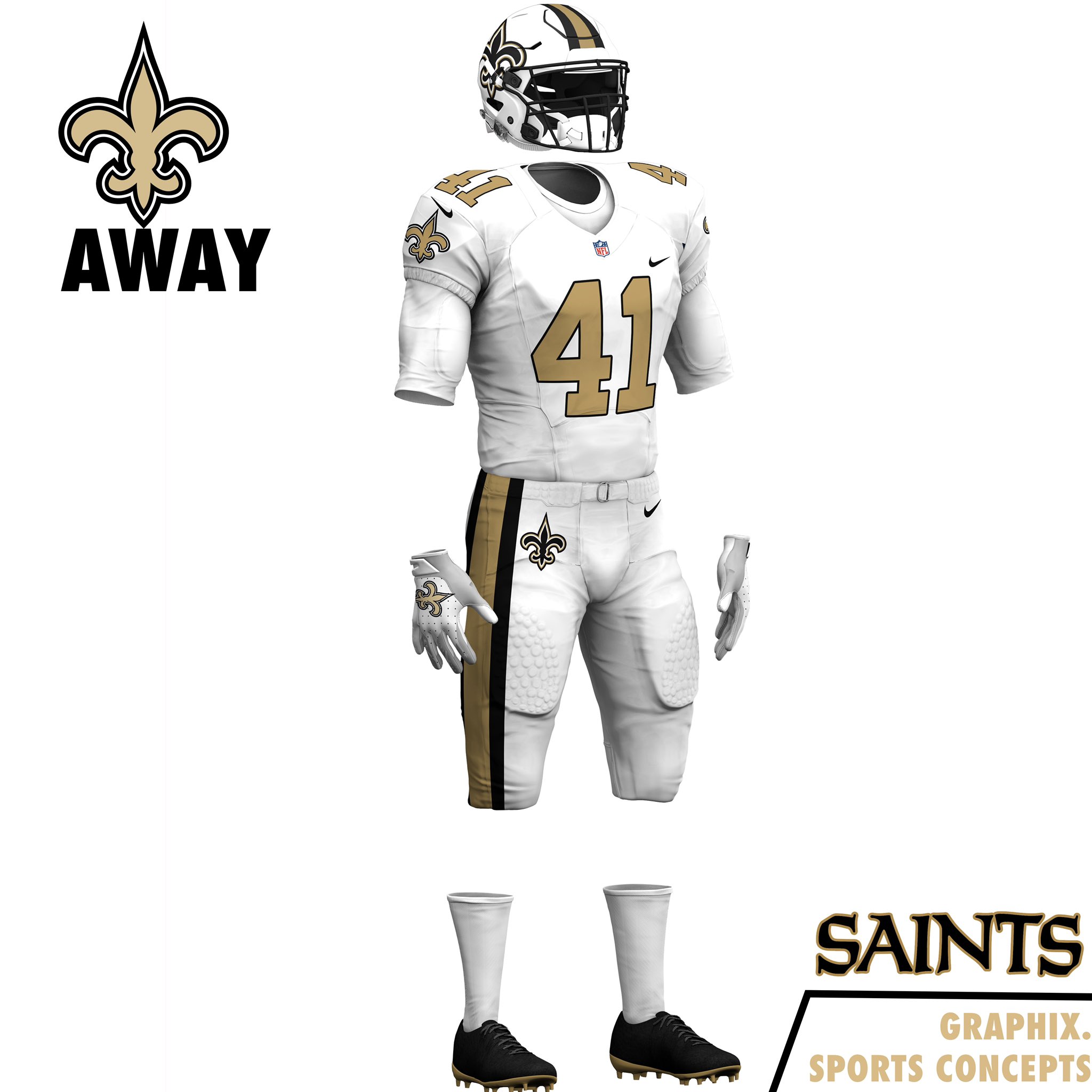 new orleans saints uniforms 2022