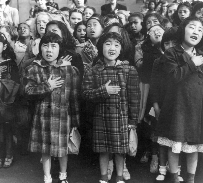 cwebbonline's tweet photo. I just asked my 16 YO if she knew about US Japanese internment camps. She said no, so of course I told her about it &amp; shared some info.

80 years ago today, FDR  signed an EO that incarcerated 120K Japanese AMERICANS. We must make sure young people know so it’s never repeated. https://t.co/ogFYdPV1JR