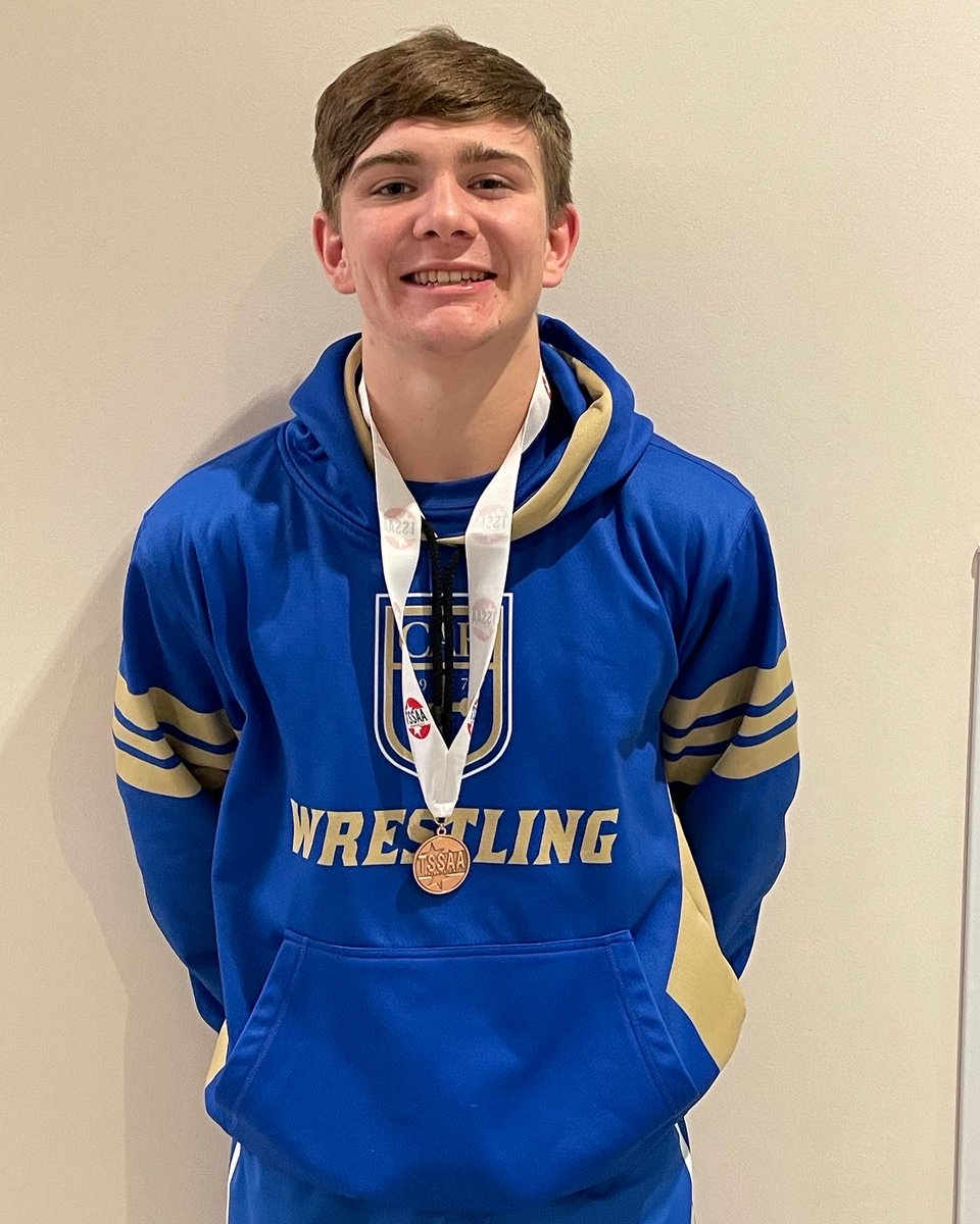 Eli places 6th in the 170 weight class at DII state.
⁦<a href="/cak_wac/">WAC-CAK</a>⁩ ⁦<a href="/cakwarriors/">CAK Warriors</a>⁩ ⁦<a href="/CAKAthletics/">CAK Warriors Athletics</a>⁩ ⁦@FootballCak⁩ ⁦<a href="/CakWrestling/">CAKWrestling</a>⁩