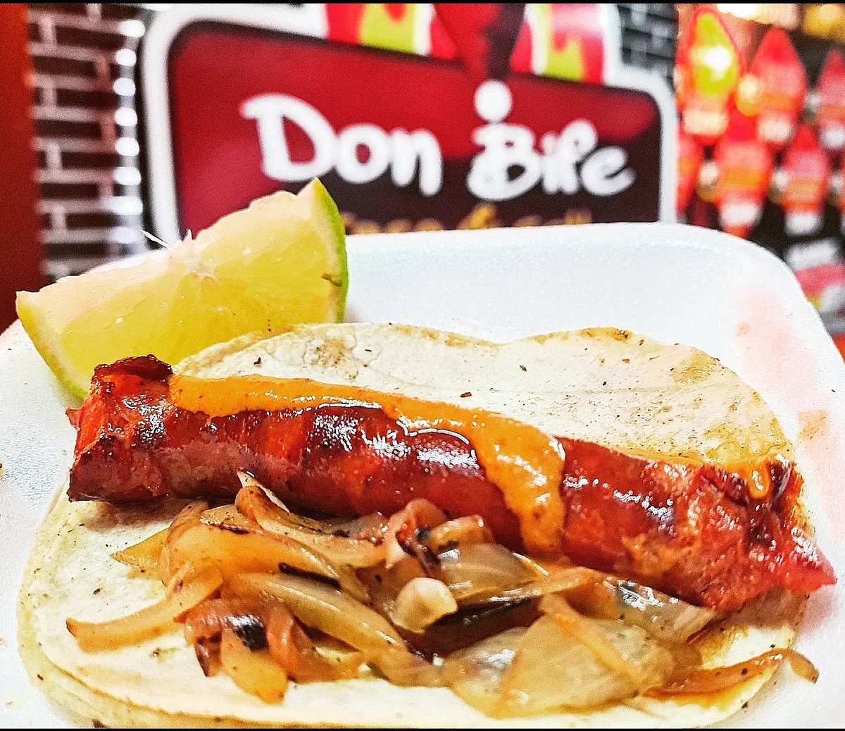 Uno tacos de chistorra