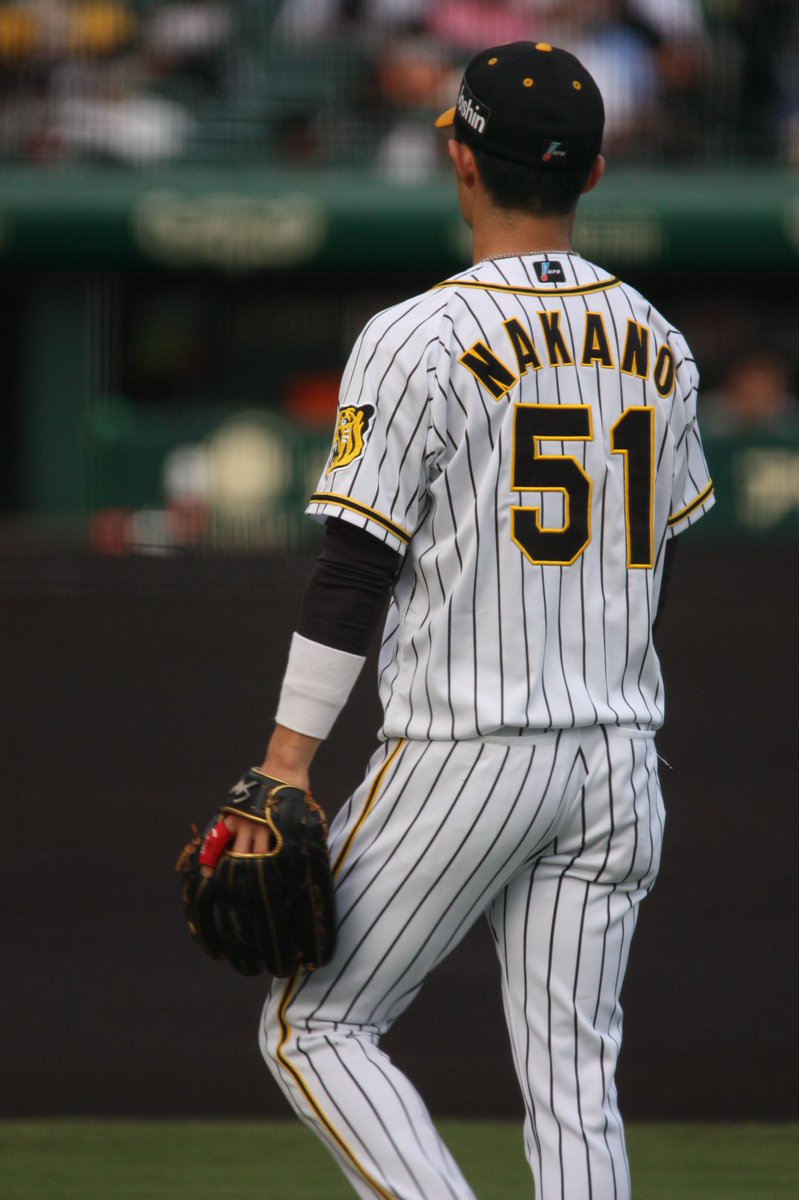 むーさんの後ろ姿 #中野拓夢 #阪神タイガース