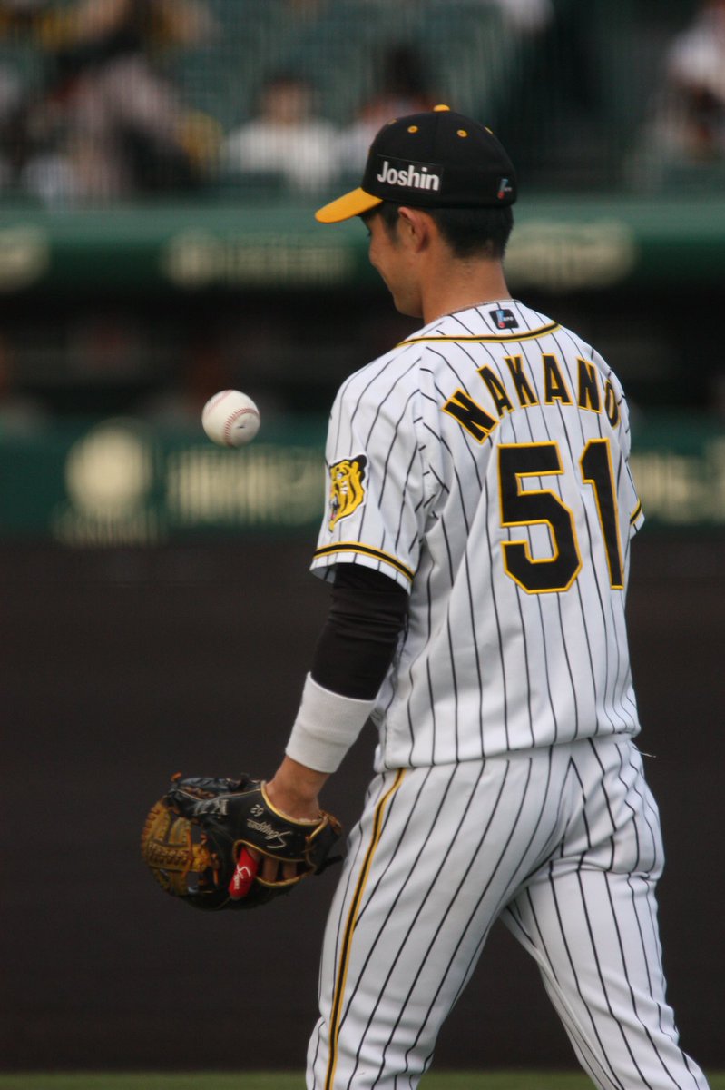 むーさんの後ろ姿 #中野拓夢 #阪神タイガース