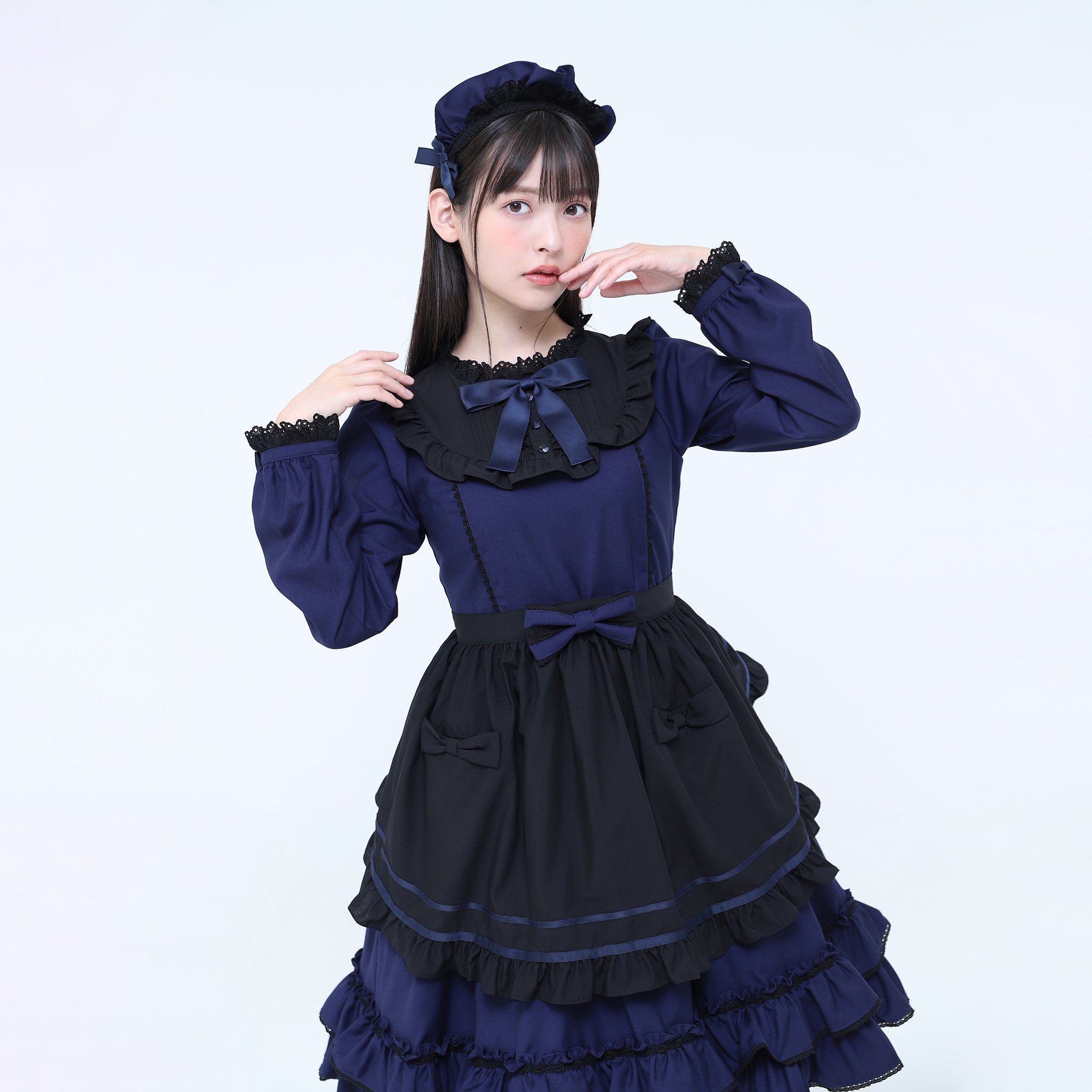 上坂すみれワンピースブラック受注生産
