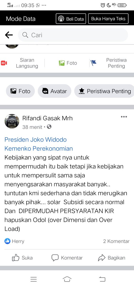 RifandiGinting's tweet photo. @jokowi 
@AryaSinulingga 
@erickthohir 
@Menlu_RI 
@KemenBUMN 
@KemensetnegRI 
Saya sebagai perwakilan driver GASAK 
Gabungan supir anak Kalimantan
Memohon kepada bapak presiden RI dan minta resfon nya terhadap kami ..🙏🙏🙏🙏 https://t.co/MW6NKigFMX