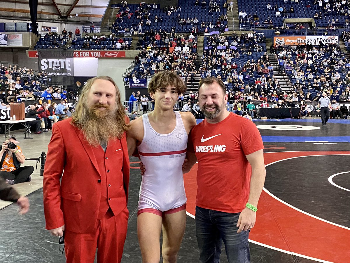 wiaawa's tweet photo. 2A Boys  138 lb Champion: Owen Cline (Orting) #matclassic https://t.co/4jpGyZcoZX
