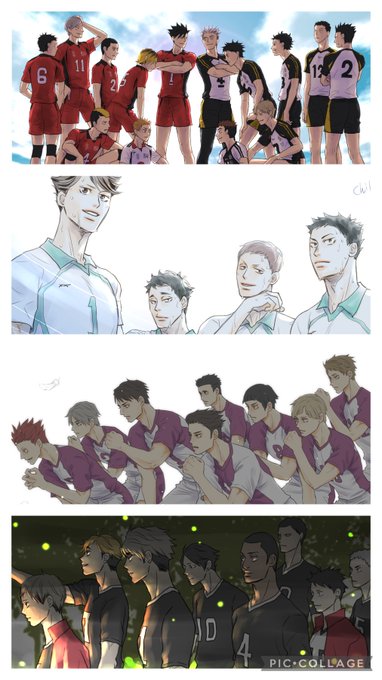 ハイキュー10周年おめでとうございます!
個性豊かな彼らが描きたくてtwitterはじめたのが8年前。ずっとずっと私の一番です! 