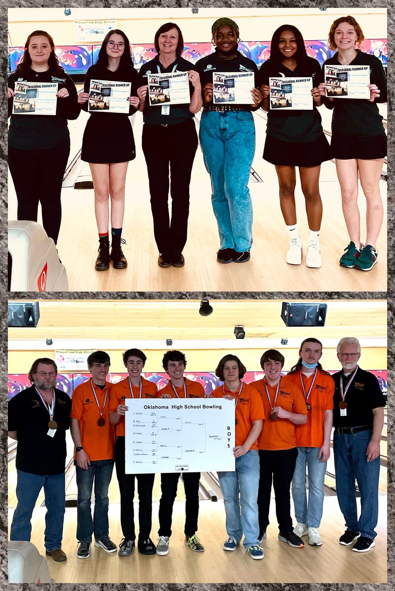 These Tigers &amp; T-Wolves are headed to State Bowling Champ!