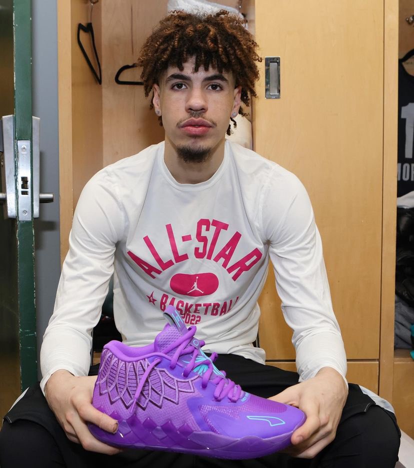 lamelo ball shoes hornets