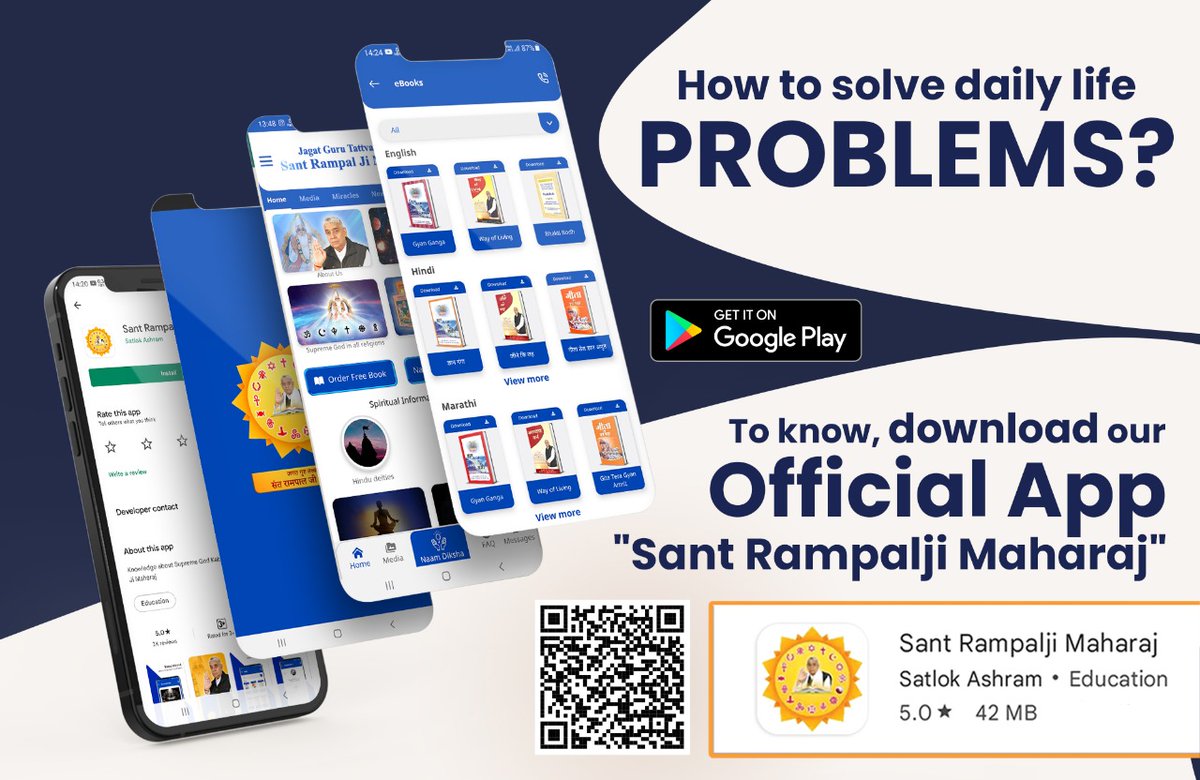 What is the story behind nature's creation?
 To know, Download our Official App
#SantRampalJiMaharaj_App
Download from Playstore