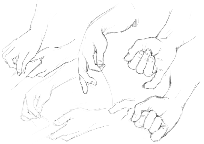 手のクロッキーでした。ありがとうございました#マンレボ #オンラインクロッキー会 #日々描く #クロ友 