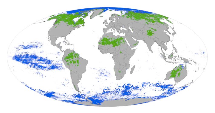 BumperCrop1's tweet photo. En TN estuvieron una hora entera diciendo que sólo el 2% de la superficie terrestre permanece intacta.
Lo cierto es que el 33% del planeta no tiene presencia ni perturbación humana.
No sé con qué intención se dice algo así. https://t.co/nxgUPq8mXA