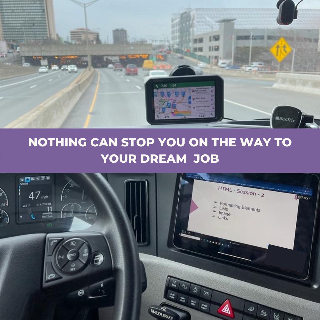 clarusway's tweet photo. Nothing can stop you on the way to your dream job !
You can follow our lessons from anywhere 🏃

#career #coding #bootcamp #development #html #css #salesforce #clarusway https://t.co/TyEkhnHH80