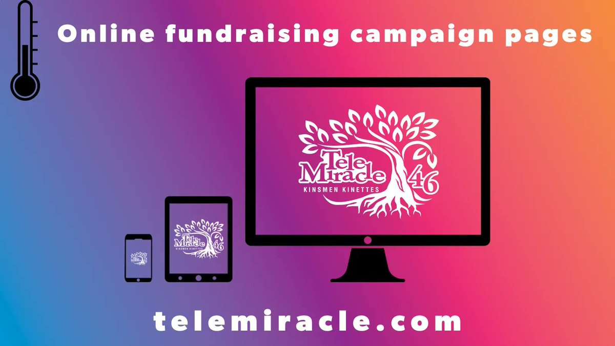 Planning on donating online? Why not go through the ONLINE FUNDRAISING PAGES? 😃👍  Same options are available as a regular online donation plus you help support the campaigns of our supporters!
👉 Head to  buff.ly/2R47ciK &amp; click ONLINE FUNDRAISERS.
 #TM_46 #TeleMiracle