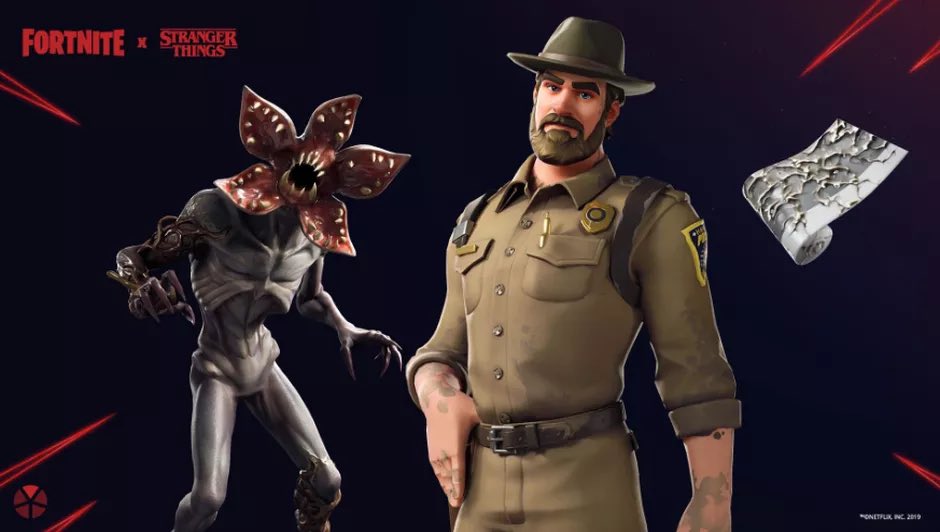 EastonMooy's tweet photo. @FortniteGame Day 9 asking for the stranger things set to come to the item shop https://t.co/NqmL80VHDt