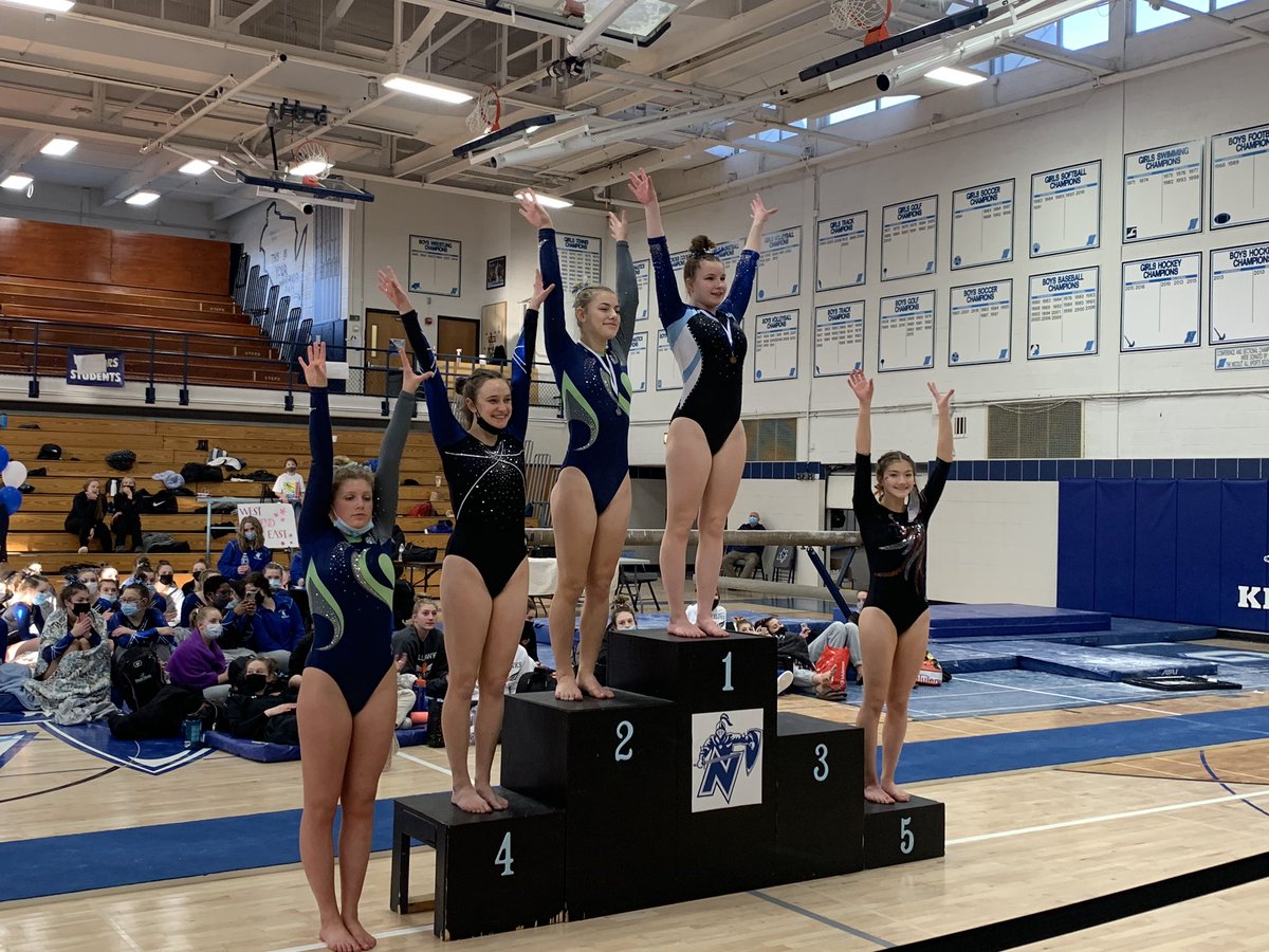 HUHS_Gymnastics's tweet photo. JV had some great individual finishes today at Conference! 🧡🖤 https://t.co/zazlJpl01V