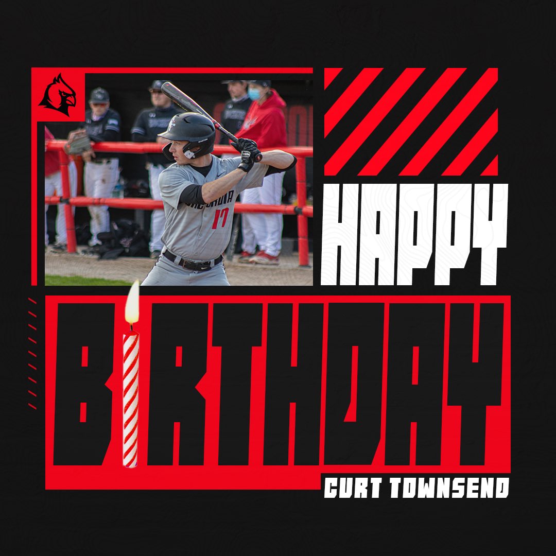 CUAABaseball's tweet photo. Please join the #DiamondCards in wishing Curt Townsend (2020-) a happy birthday! https://t.co/kQJcd5LA91