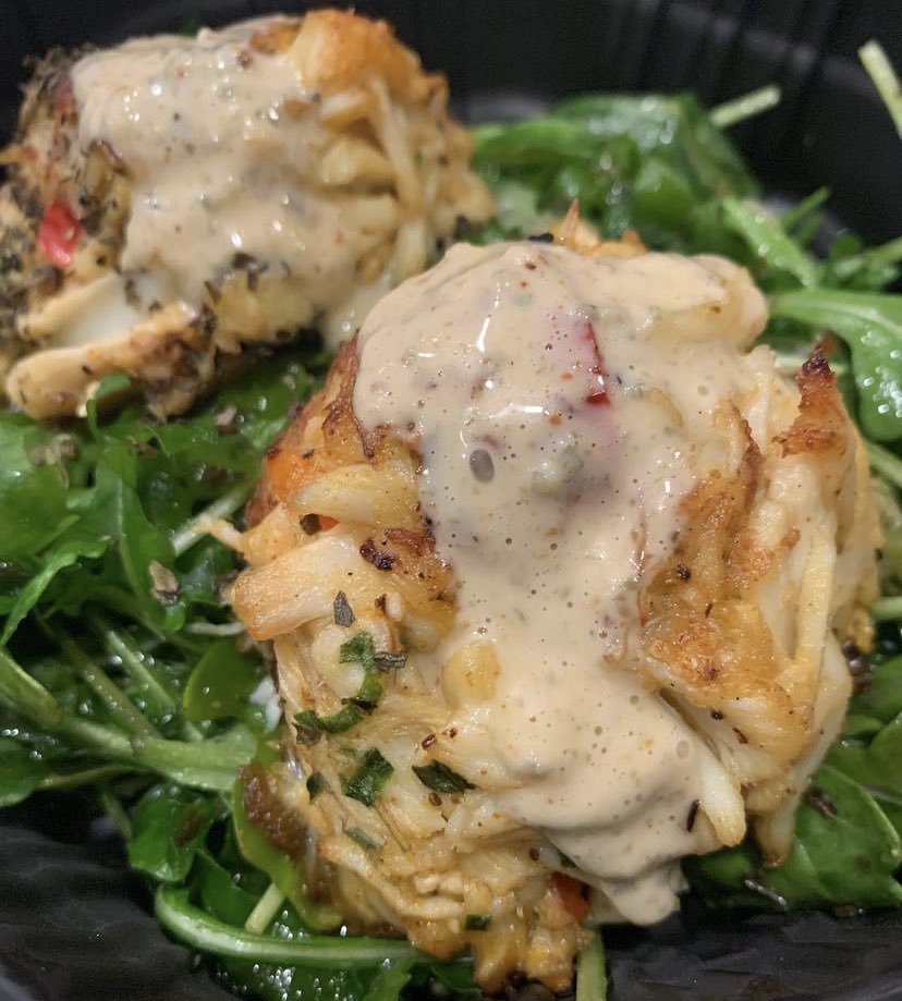 C3Chef's tweet image. Charleston Lump Crab Cakes